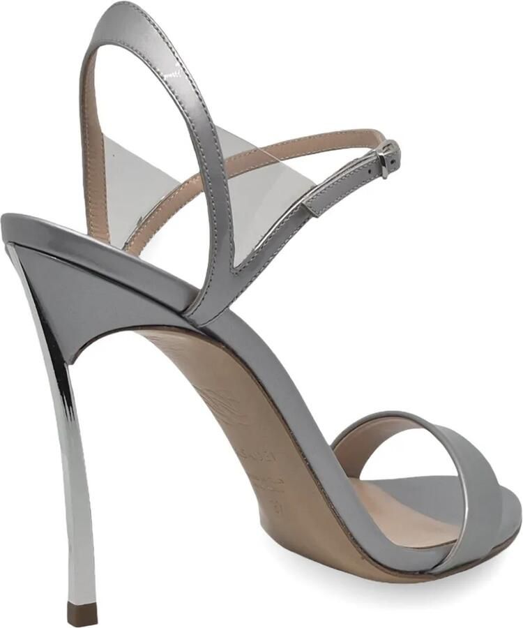 Casadei Blade V-Celebrity sandalen met enkelbandje Grijs - Foto 2