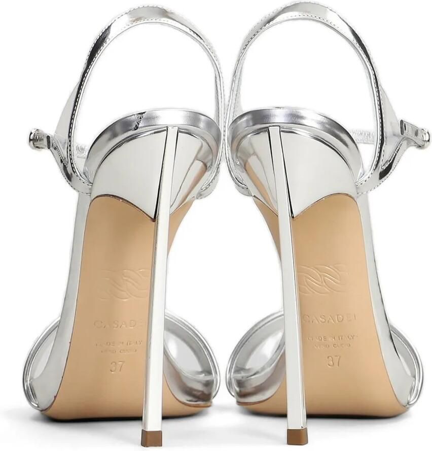 Casadei Blade V leren sandalen Zilver - Foto 2