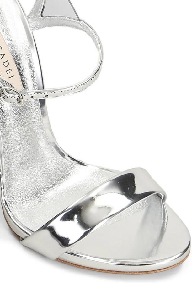 Casadei Blade V leren sandalen Zilver - Foto 5