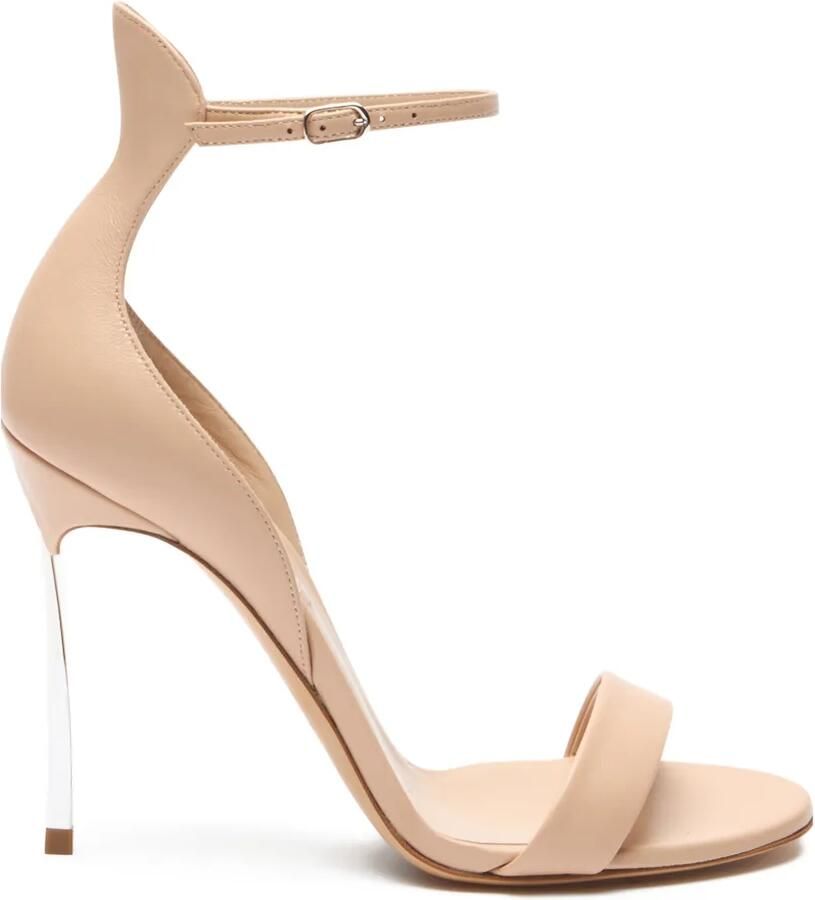 Casadei Cappa Blade sandalen met hak Beige