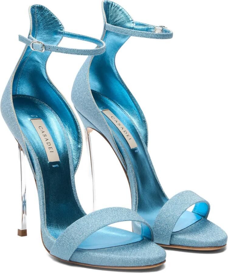 Casadei Cappa Blade sandalen met hak Blauw