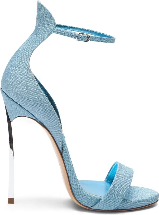 Casadei Cappa Blade sandalen met hak Blauw - Foto 4