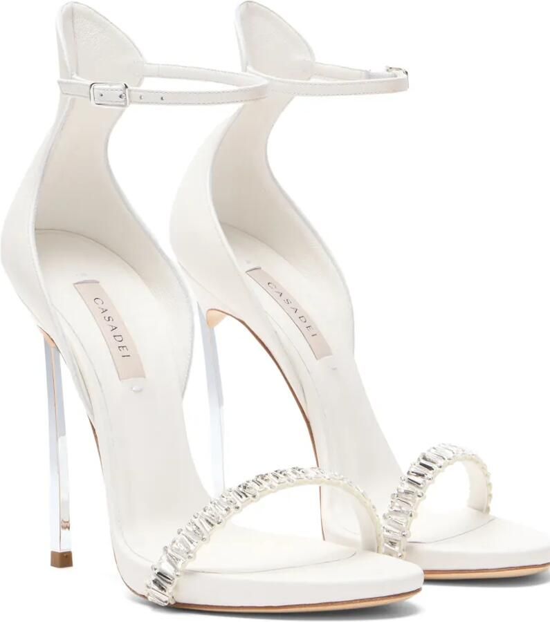 Casadei Cappa sandalen met hemelse stras Wit - Foto 2