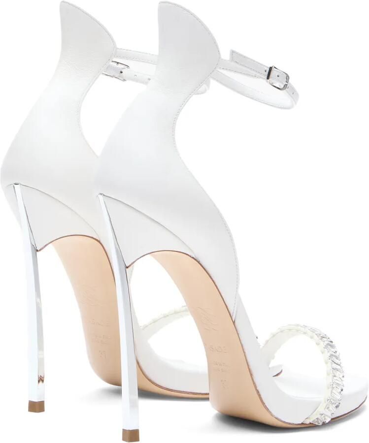 Casadei Cappa sandalen met hemelse stras Wit - Foto 3