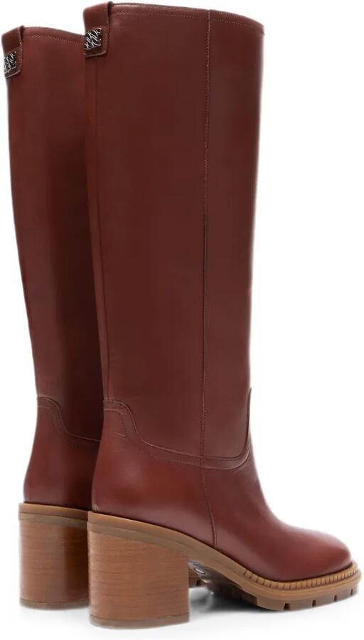 Casadei Concept laarzen met chunky zool Bruin - Foto 3