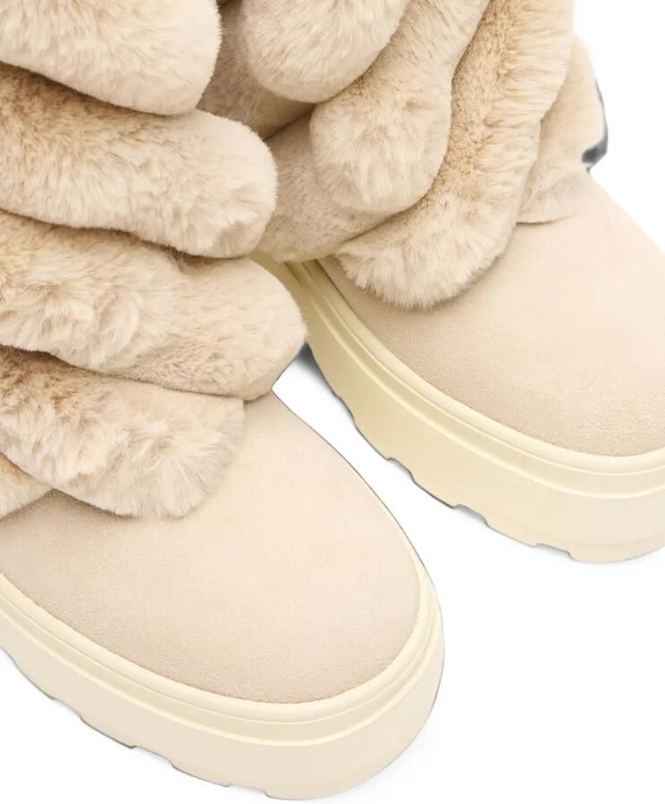 Casadei Eureka faux-fur boots Beige - Foto 2