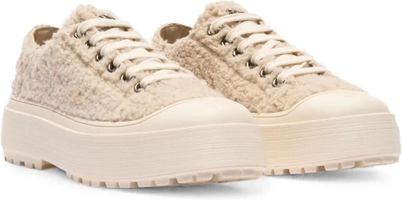 Casadei Explorer sneakers van imitatiebont Beige - Foto 4