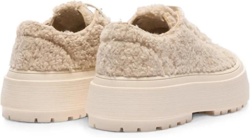 Casadei Explorer sneakers van imitatiebont Beige - Foto 3