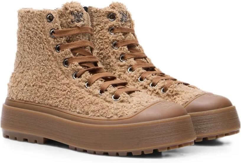 Casadei Explorer sneakers van imitatiebont Beige - Foto 4