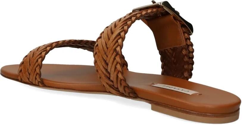 Casadei Geweven sandalen met gespsluiting Bruin - Foto 3