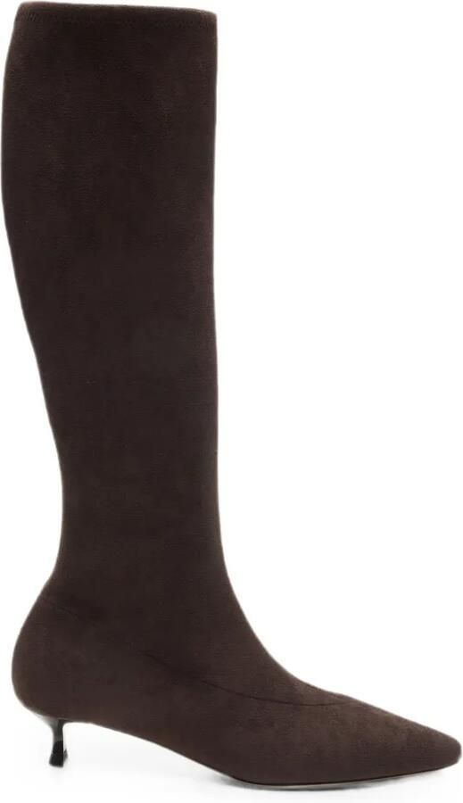 Casadei Giselle laarzen met kitten-hak Bruin