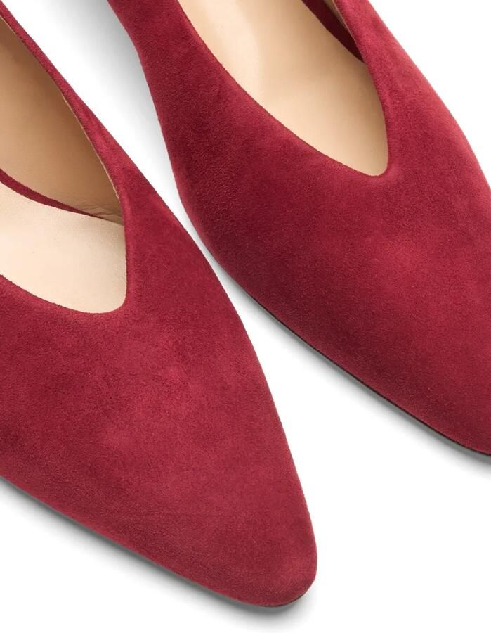 Casadei Giselle pumps met amandelvormige neus Rood - Foto 2