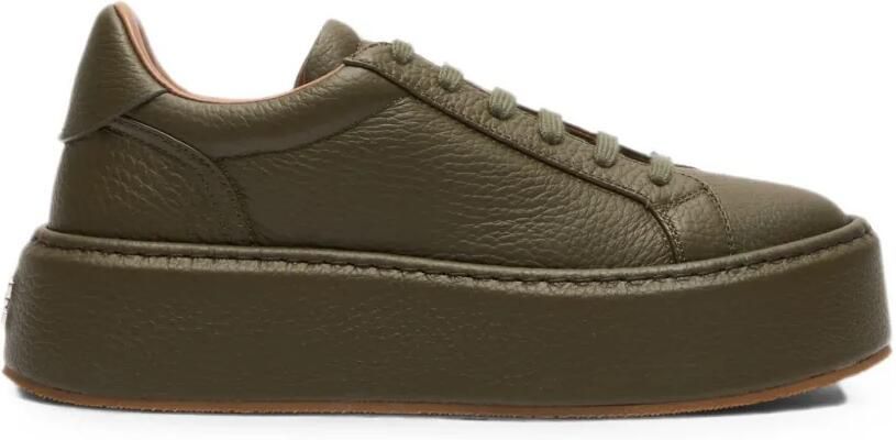 Casadei I-Box leren sneakers Groen