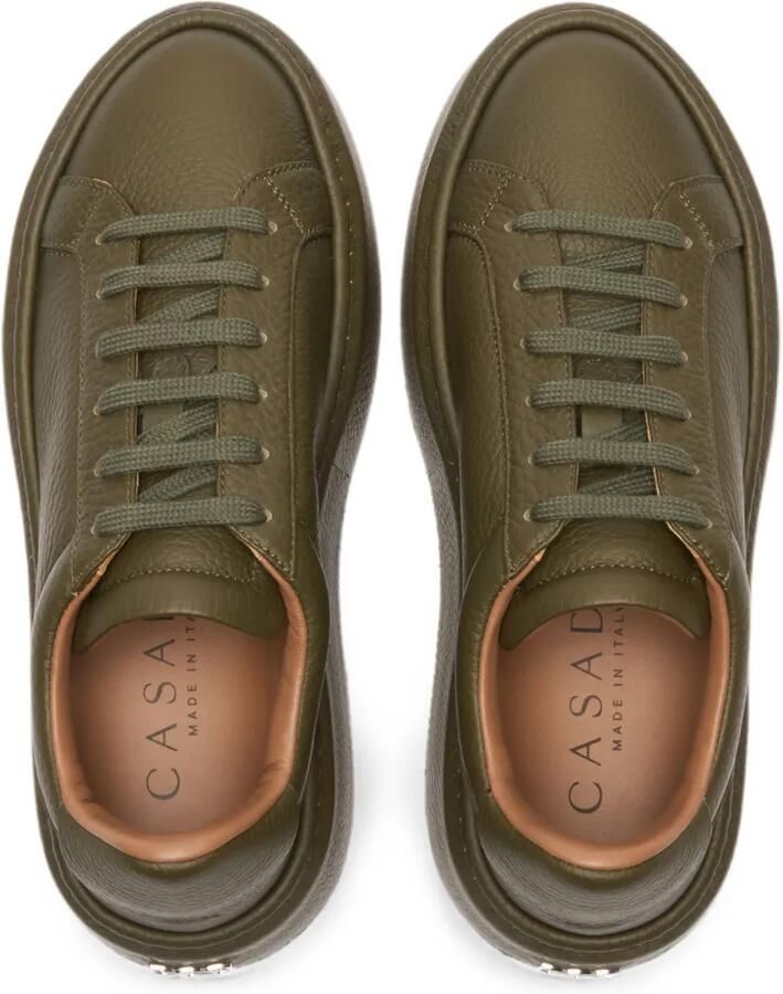 Casadei I-Box leren sneakers Groen - Foto 2