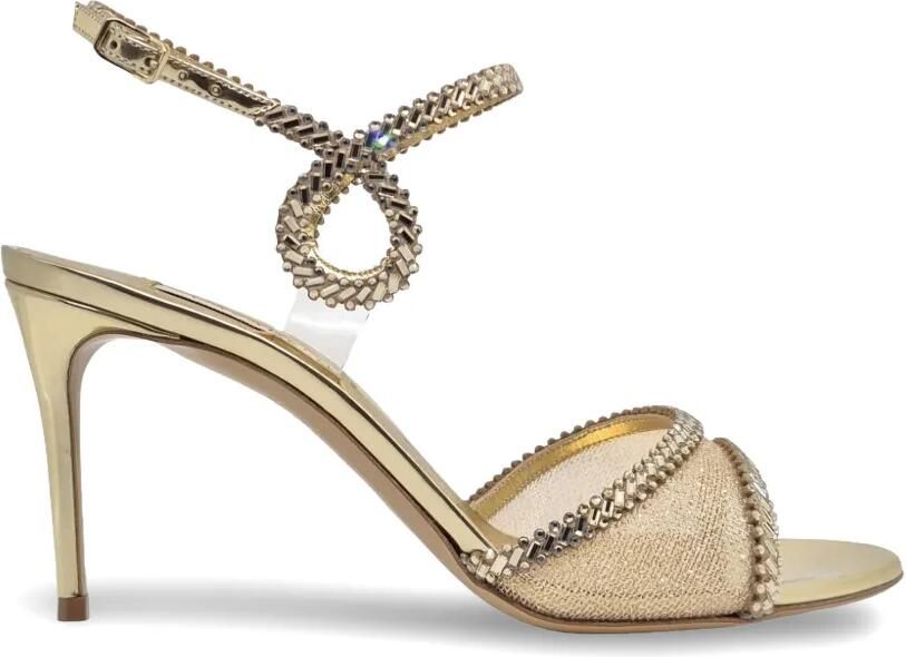 Casadei Josephine sandalen verfraaid met kristallen Goud