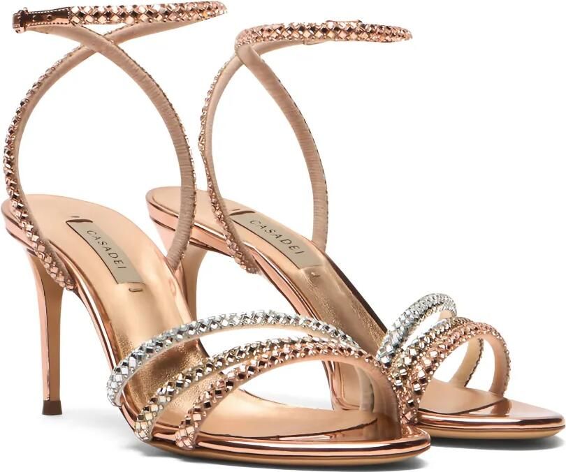 Casadei Julia Andromedea sandalen met enkelbandje Roze