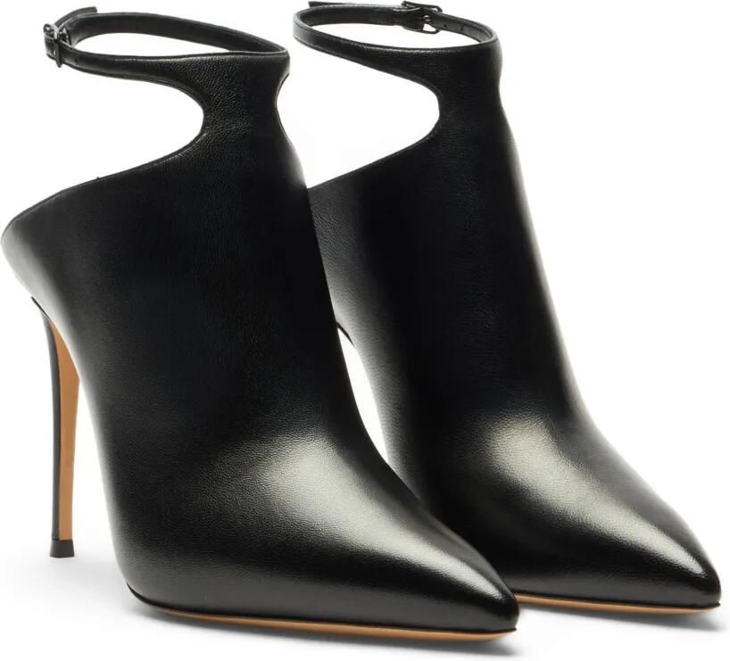 Casadei Julia Flavour leren muiltjes Zwart - Foto 3