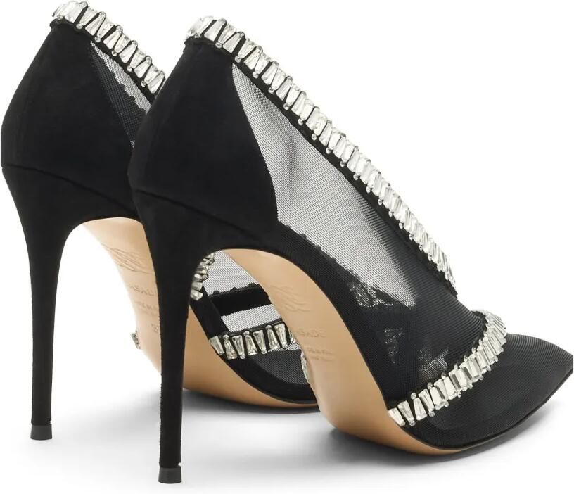 Casadei Julia Heaven mesh pumps verfraaid met stras Zwart - Foto 4