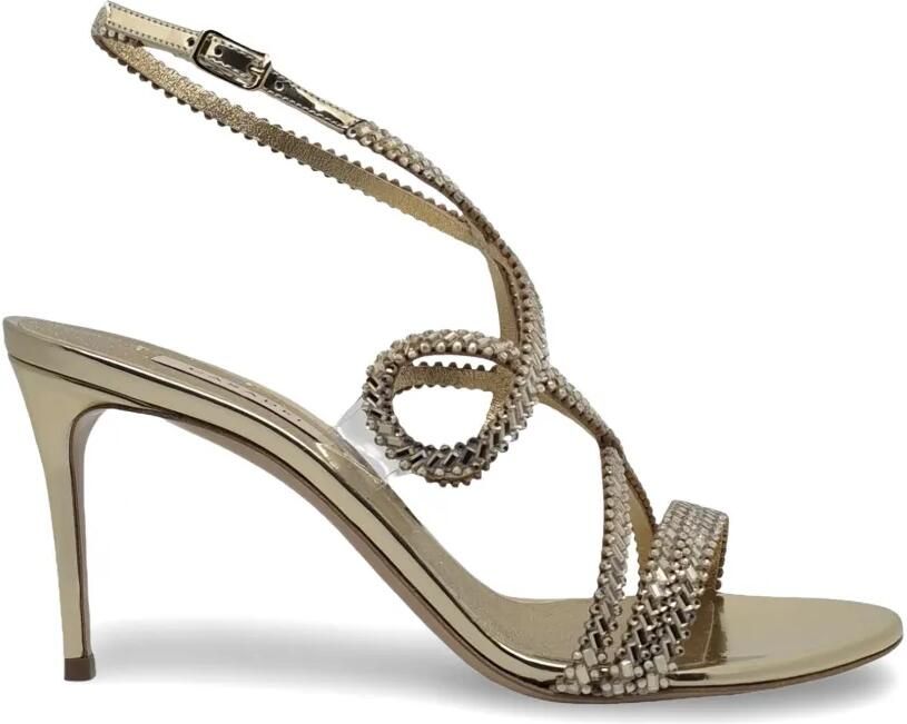 Casadei Julia Josephine sandalen verfraaid met kralen Goud