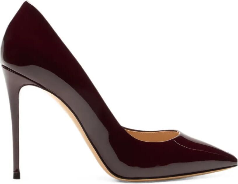 Casadei Julia lakleren pumps Rood