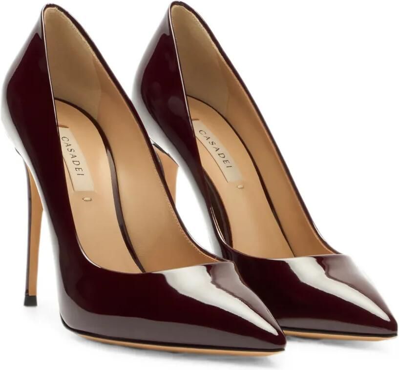 Casadei Julia lakleren pumps Rood - Foto 2