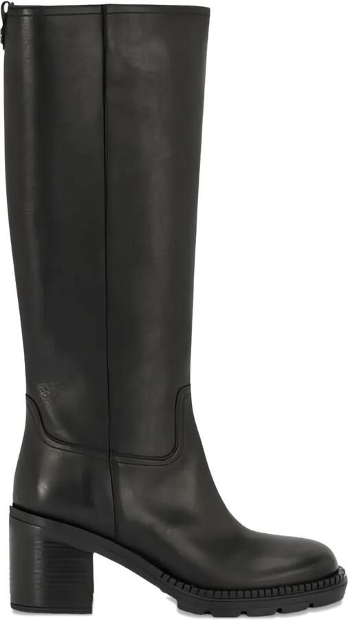 Casadei Laarzen met blokhak Zwart
