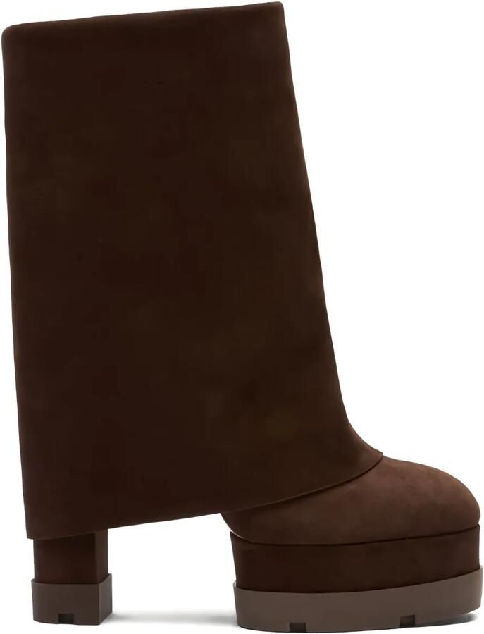 Casadei Laarzen met plateauzool Bruin