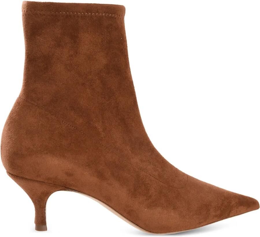 Casadei Leren laarzen Bruin
