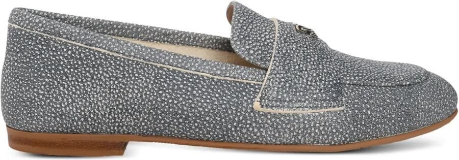 Casadei Leren loafers Grijs