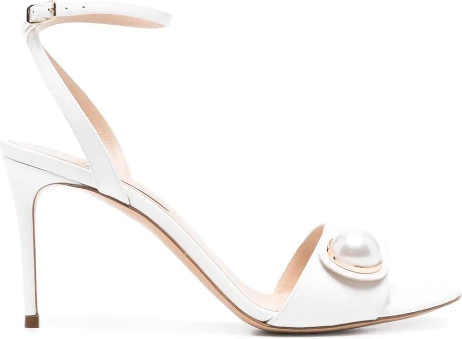 Casadei Leren sandalen Wit
