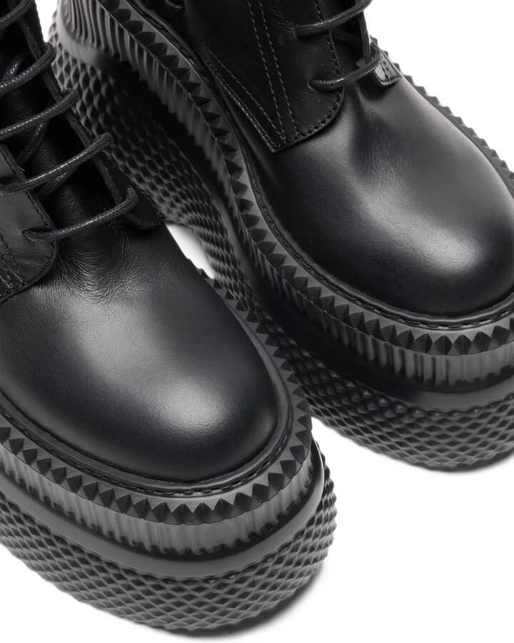 Casadei Mammouth lace-up boots Zwart - Foto 2