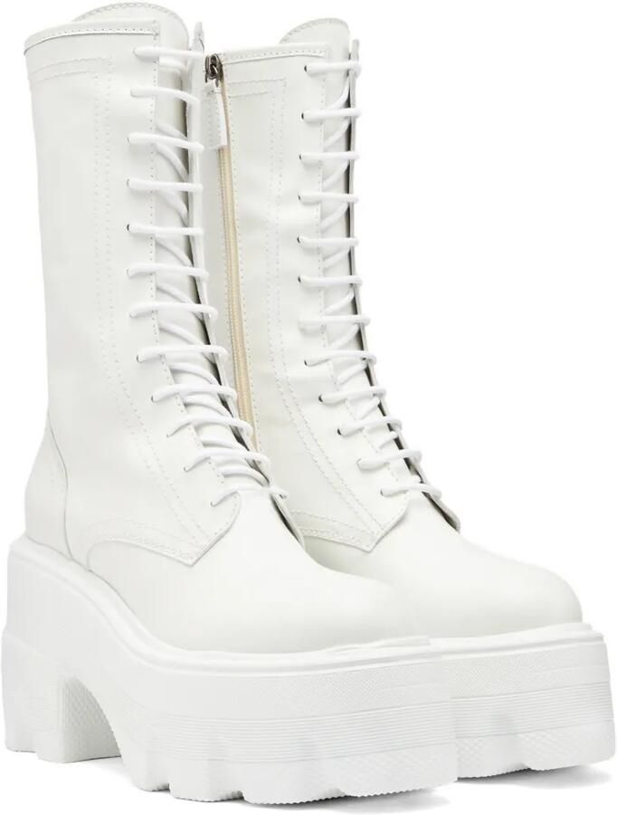 Casadei MAXXXI bikerlaarzen Wit - Foto 3