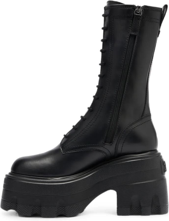 Casadei Maxxxi leren bikerlaarzen Zwart - Foto 2