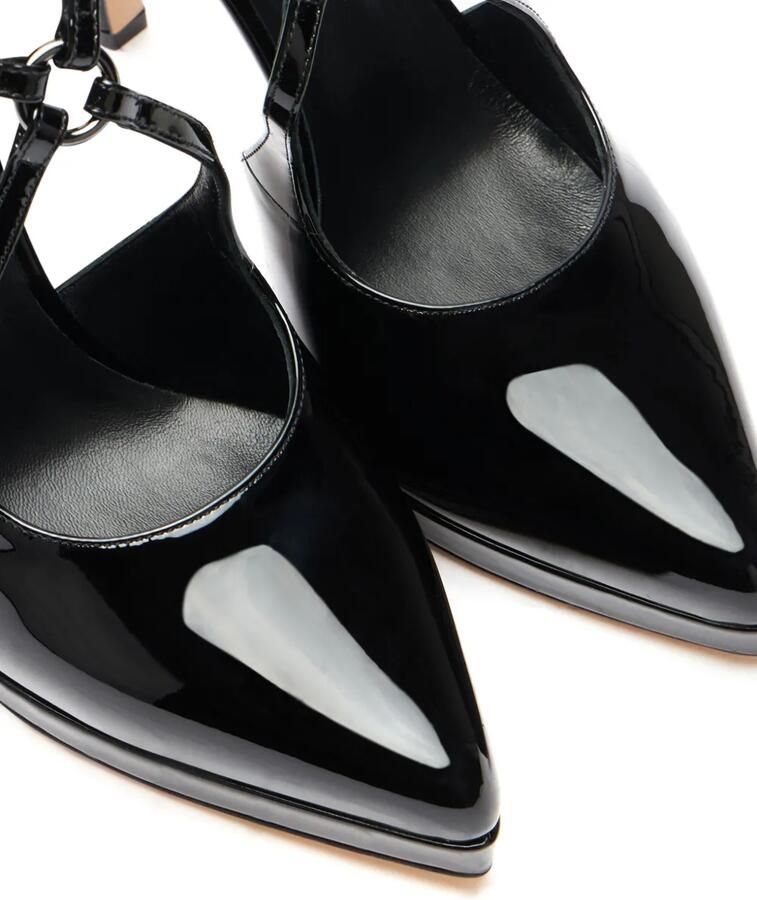 Casadei Milonga 100mm pumps Zwart - Foto 3