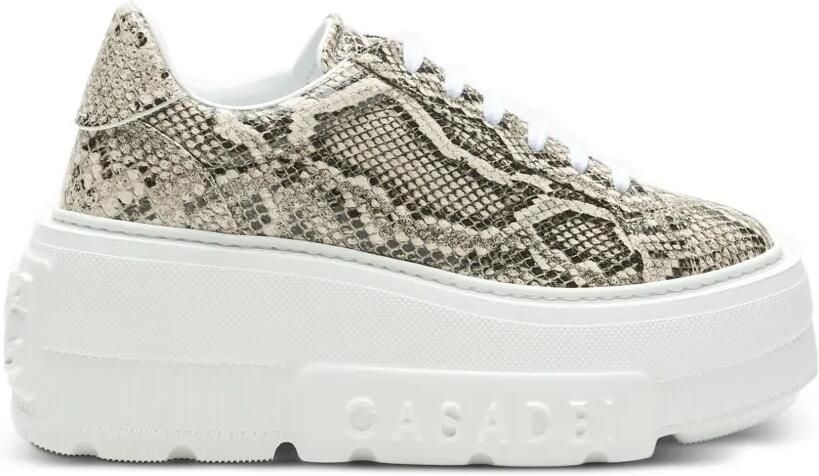 Casadei Nexus Basilisco sneakers met python-print Grijs