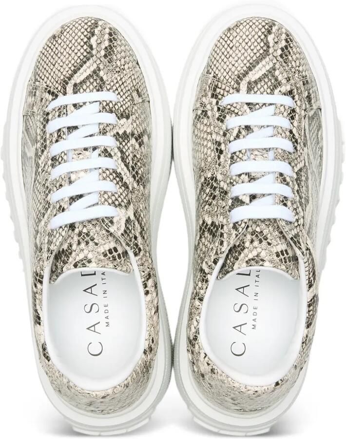 Casadei Nexus Basilisco sneakers met python-print Grijs - Foto 2