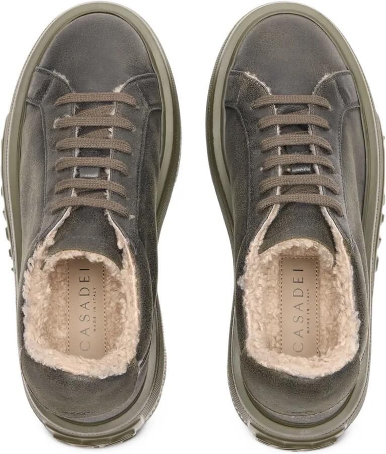 Casadei Nexus Grays Peak sneakers van imitatiebont Groen - Foto 2
