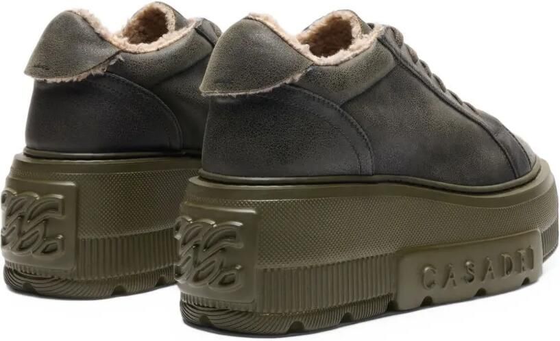 Casadei Nexus Grays Peak sneakers van imitatiebont Groen - Foto 4