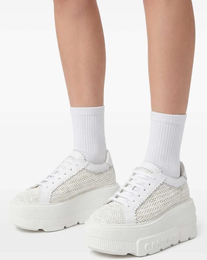 Casadei Nexus Hanoi sneakers met plateauzool Wit - Foto 2