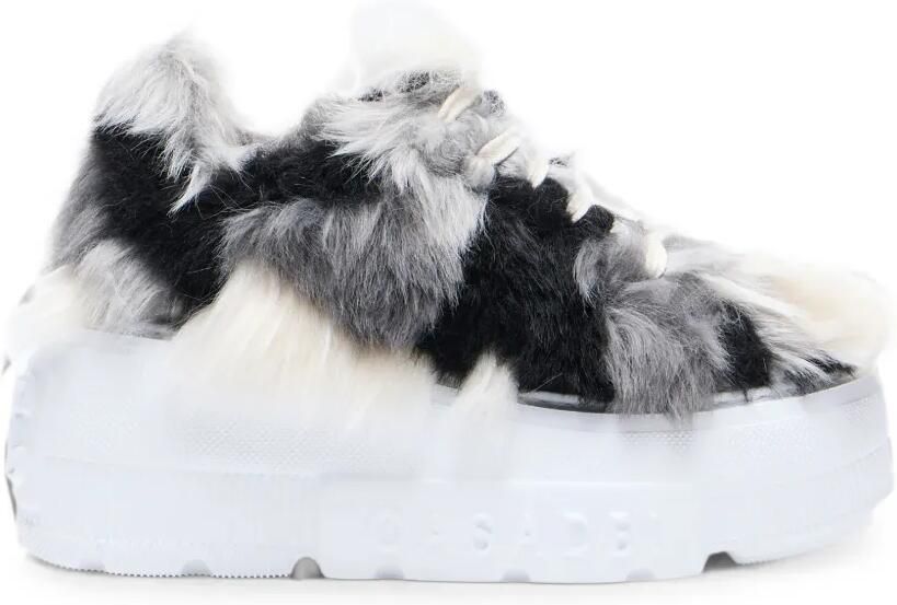 Casadei Nexus Husky sneakers van imitatiebont Grijs