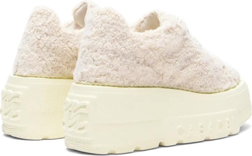 Casadei Nexus Peak sneakers van imitatiebont Beige - Foto 3