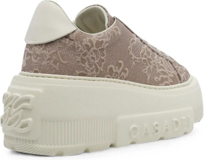 Casadei Nexus Rigel sneakers met kanten effect Bruin - Foto 2