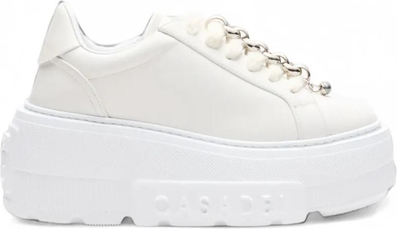 Casadei Nexus Salento sneakers met kettingdetail Wit