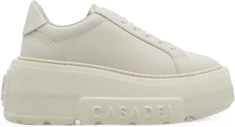 Casadei Nexus sneakers met plateauzool Wit