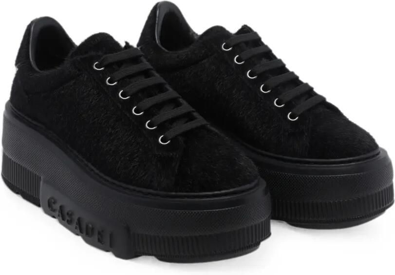 Casadei Nexus sneakers met plateauzool Zwart - Foto 4