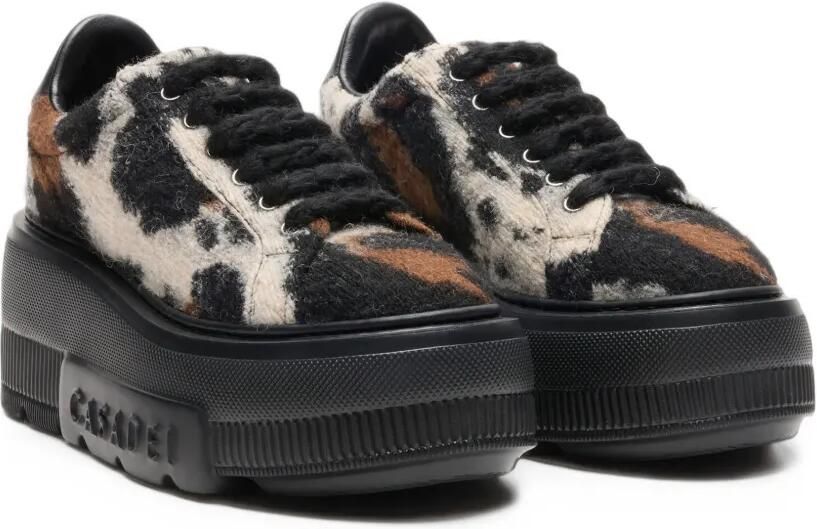 Casadei Nexus Tipi Salento low-top sneakers met plateauzool Zwart - Foto 3