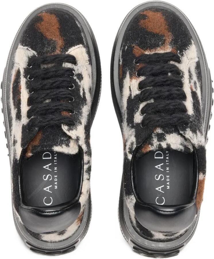 Casadei Nexus Tipi Salento low-top sneakers met plateauzool Zwart - Foto 2