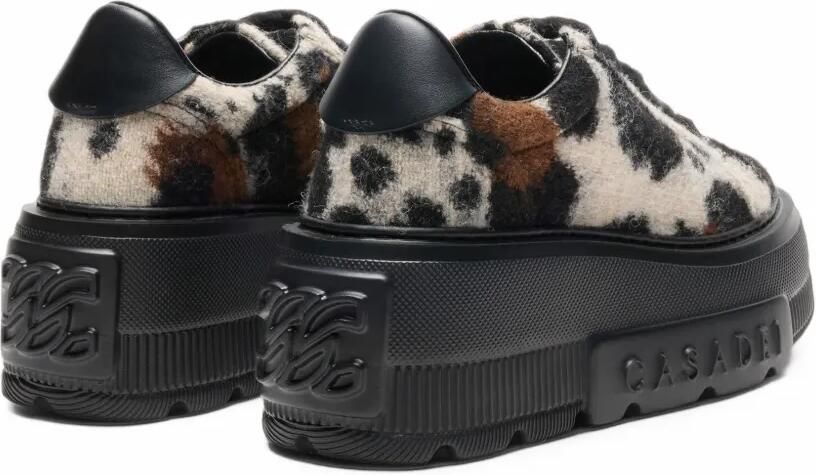 Casadei Nexus Tipi Salento low-top sneakers met plateauzool Zwart - Foto 4