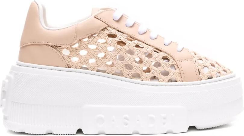 Casadei Nexus Versilia sneakers met plateauzool Roze
