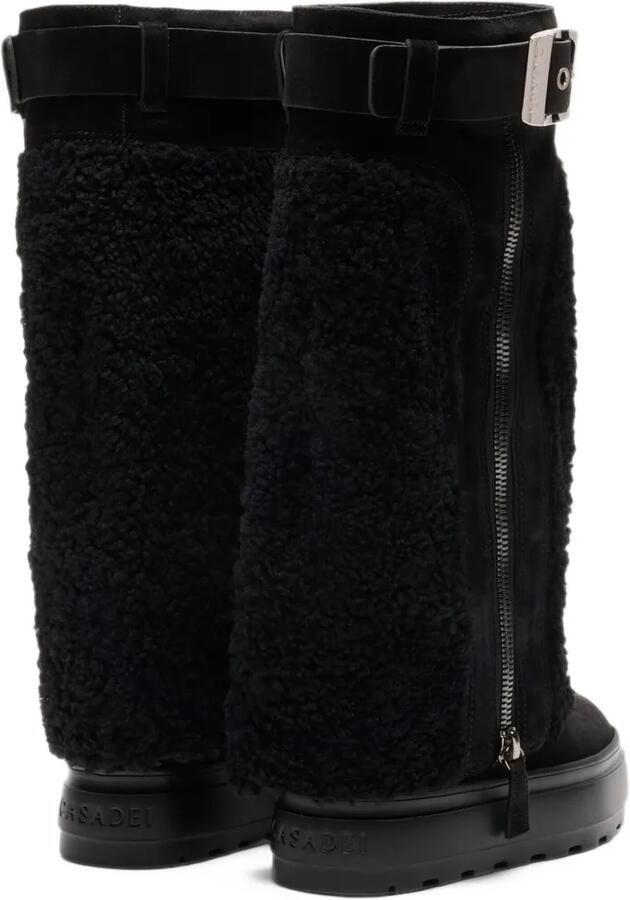 Casadei Ontario sheepskin boots Zwart - Foto 4